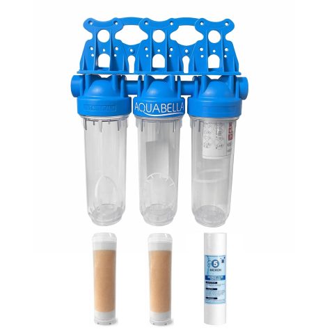 Atlas Daire Su Arıtma Sistemi: 2 Reçine + 5 Mikron Sediment Filtre