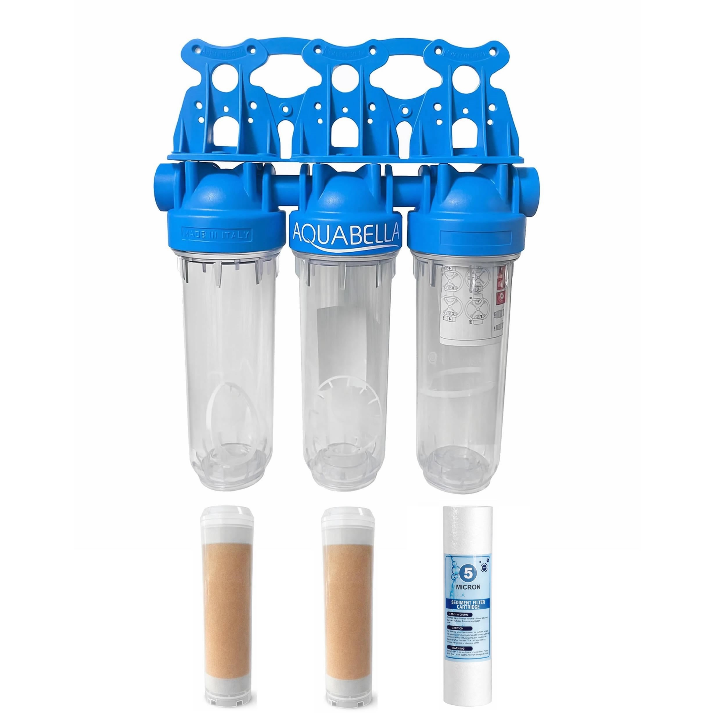 Atlas Daire Su Arıtma Sistemi: 2 Reçine + 5 Mikron Sediment Filtre