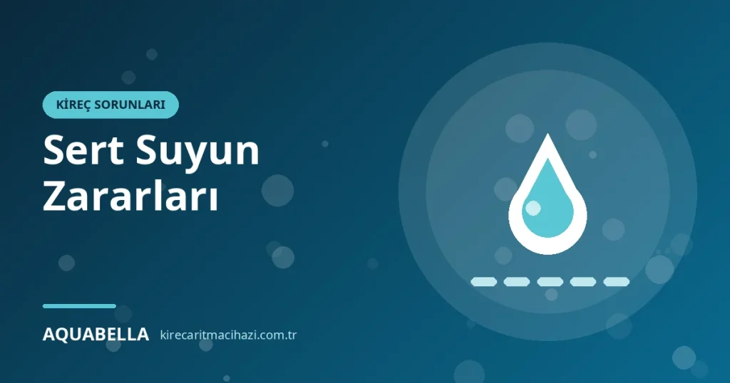 Sert Suyun Zararları: Evde, Tesisatta ve Bütçede Kirecin 9 Etkisi