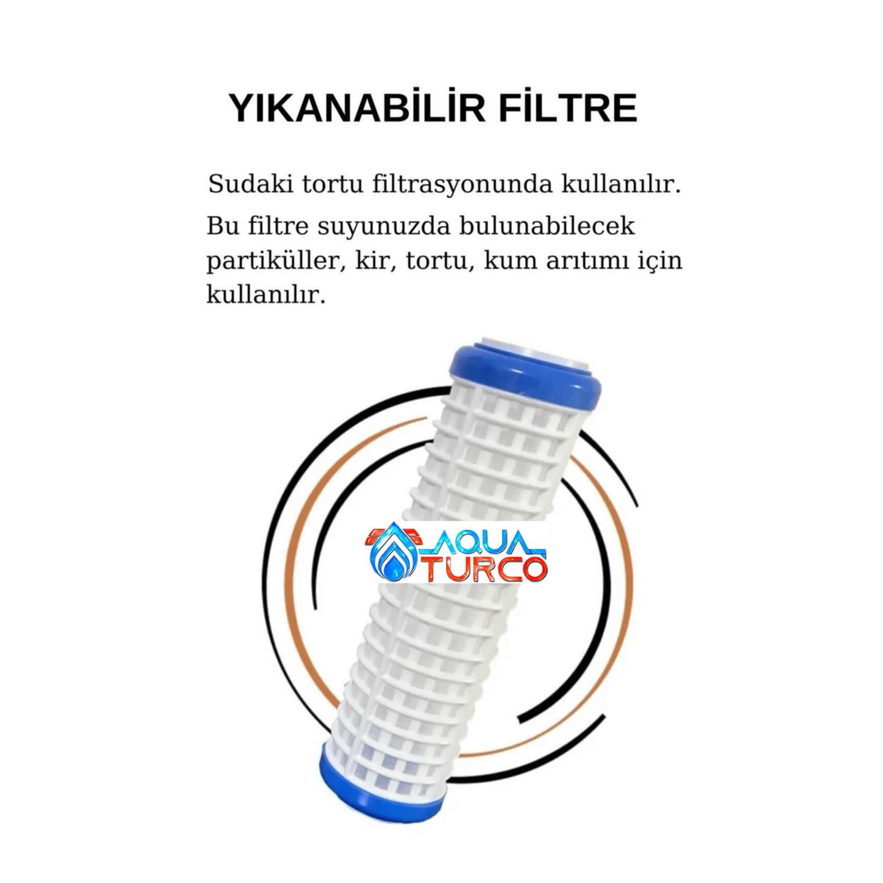 Kuyu Suyu Arıtma Cihazı 3 Aşamalı Reçineli Yumuşatma Filtresi – görsel 4